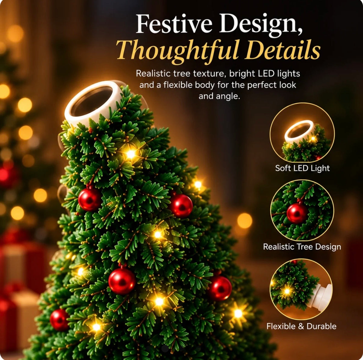 Rovenn™ Magical Rotating Christmas Tree Projection Lamp